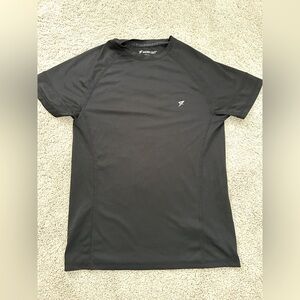 Men’s athletic black workout shirt in size XS